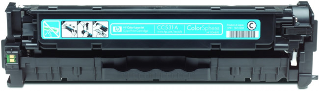 Тонер-картридж HP 304A Cyan Original LaserJet Print Cartridge (CC531A) — для бизнеса и офиса