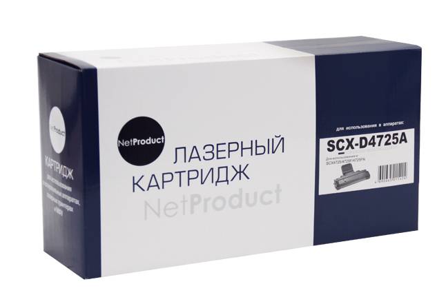 Картридж NetProduct (N-SCX-D4725A) для Samsung SCX-4725F, 3K — для бизнеса и офиса Картридж NetProduct (N-SCX-D4725A) для Samsung SCX-4725F, 3K — для бизнеса и офиса