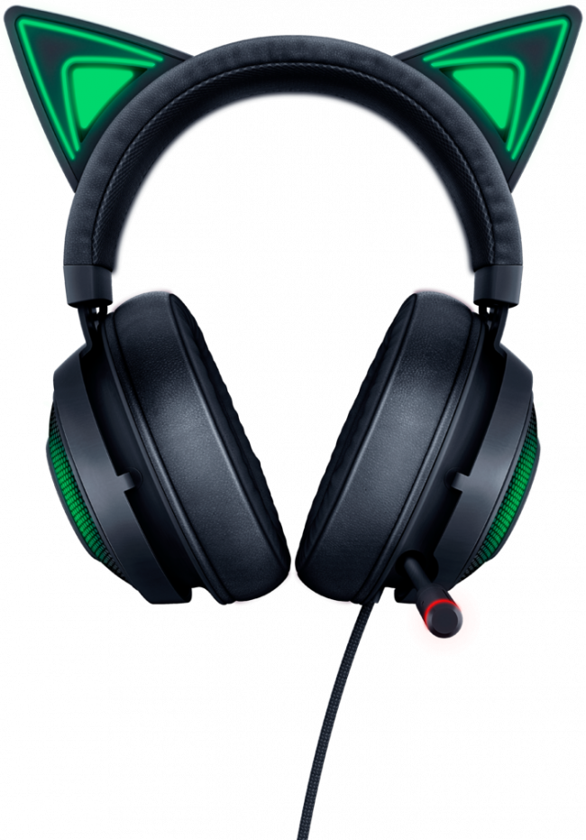 Гарнитура Razer Kraken Kitty Ed. - Black Razer Kraken Kitty — для бизнеса и офиса Гарнитура Razer Kraken Kitty Ed. - Black Razer Kraken Kitty — для бизнеса и офиса
