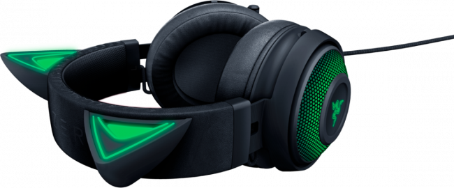 Гарнитура Razer Kraken Kitty Ed. - Black Razer Kraken Kitty — для бизнеса и офиса Гарнитура Razer Kraken Kitty Ed. - Black Razer Kraken Kitty — для бизнеса и офиса