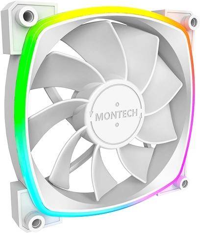 Вентилятор для корпуса Montech RX120 PWM WHITE — для бизнеса и офиса Вентилятор для корпуса Montech RX120 PWM WHITE — для бизнеса и офиса