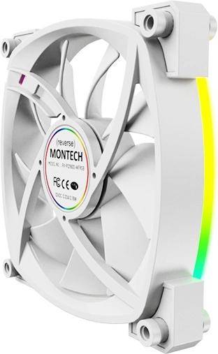 Вентилятор для корпуса Montech RX120 PWM WHITE — для бизнеса и офиса Вентилятор для корпуса Montech RX120 PWM WHITE — для бизнеса и офиса