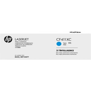 Тонер-картридж HP 410X Cyan LaserJet Contract Toner Cartridge (CF411XC)