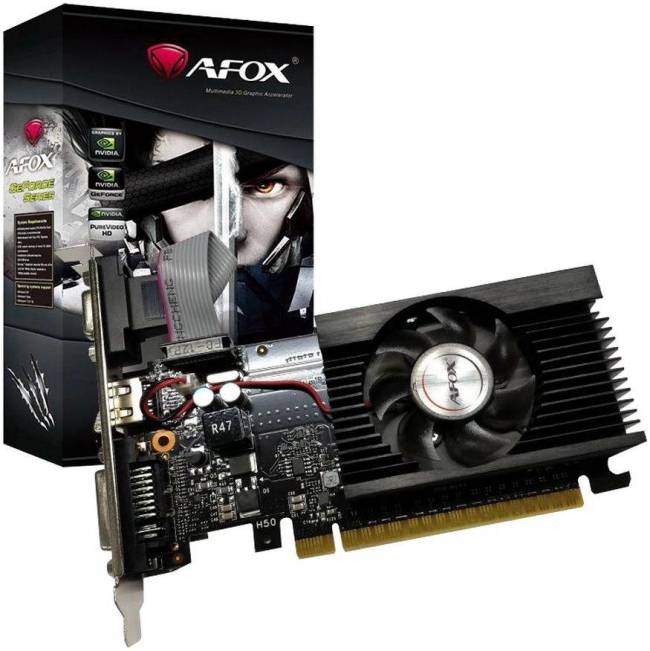 Видеокарта AFOX CORPORATION AF710-1024D3L5 — для бизнеса и офиса Видеокарта AFOX CORPORATION AF710-1024D3L5 — для бизнеса и офиса