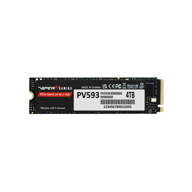 Накопитель SSD Patriot PV593P4TBM28H — для бизнеса и офиса Накопитель SSD Patriot PV593P4TBM28H — для бизнеса и офиса