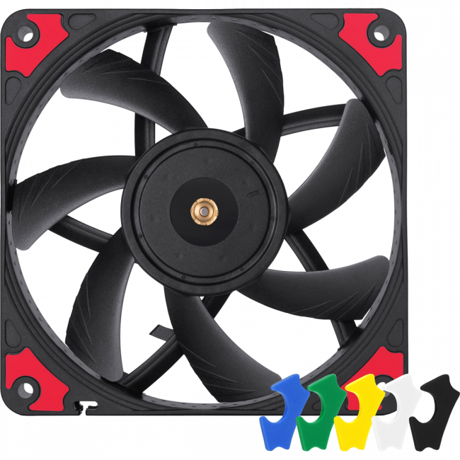 Кулер для корпуса Noctua NF-A12x15 PWM chromax.black.swap — для бизнеса и офиса Кулер для корпуса Noctua NF-A12x15 PWM chromax.black.swap — для бизнеса и офиса