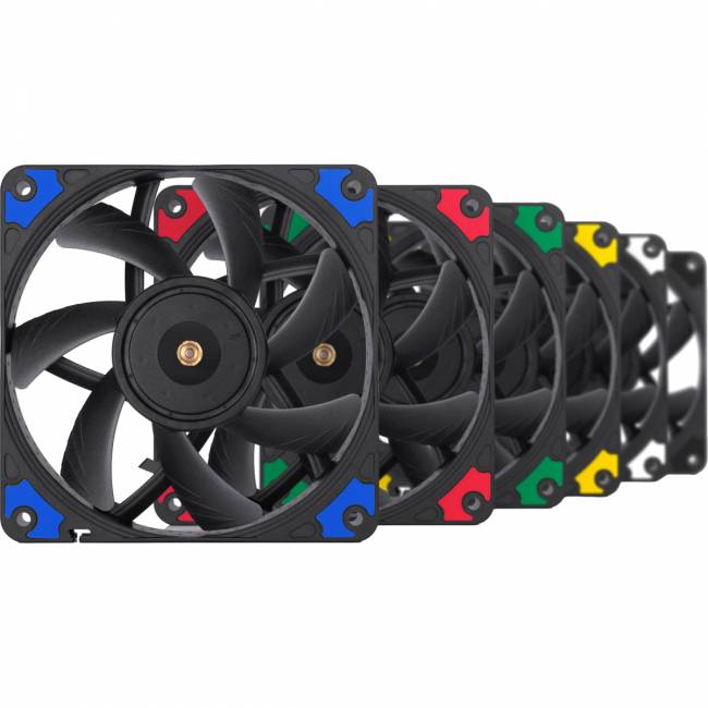 Кулер для корпуса Noctua NF-A12x15 PWM chromax.black.swap — для бизнеса и офиса Кулер для корпуса Noctua NF-A12x15 PWM chromax.black.swap — для бизнеса и офиса
