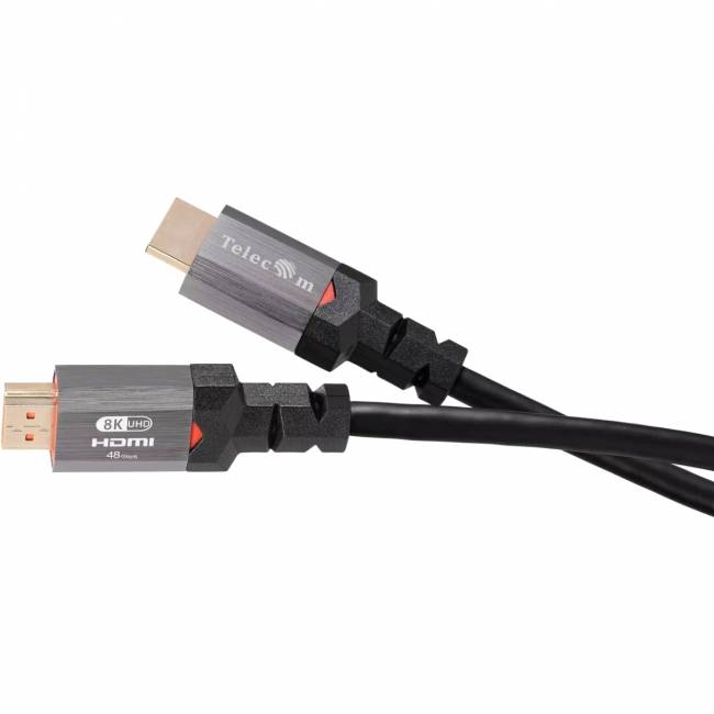 Кабель HDMI 19M/M,ver. 2.1, 8K@60 Hz 1m метал разъемы, Telecom <TCG365-1M> Telecom TCG365-1M — для бизнеса и офиса Кабель HDMI 19M/M,ver. 2.1, 8K@60 Hz 1m метал разъемы, Telecom <TCG365-1M> Telecom TCG365-1M — для бизнеса и офиса