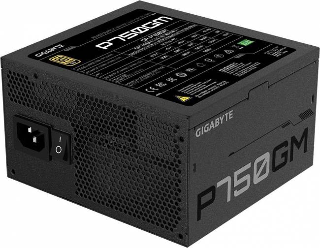 Блок питания Gigabyte GP-P750GM — для бизнеса и офиса Блок питания Gigabyte GP-P750GM — для бизнеса и офиса
