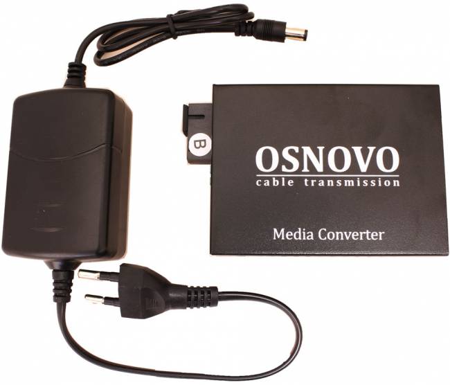 Медиаконвертер OSNOVO OMC-1000-11S5b — для бизнеса и офиса Медиаконвертер OSNOVO OMC-1000-11S5b — для бизнеса и офиса