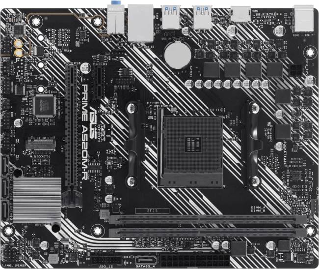 Материнская плата ASUS PRIME A520M-R — для бизнеса и офиса Материнская плата ASUS PRIME A520M-R — для бизнеса и офиса