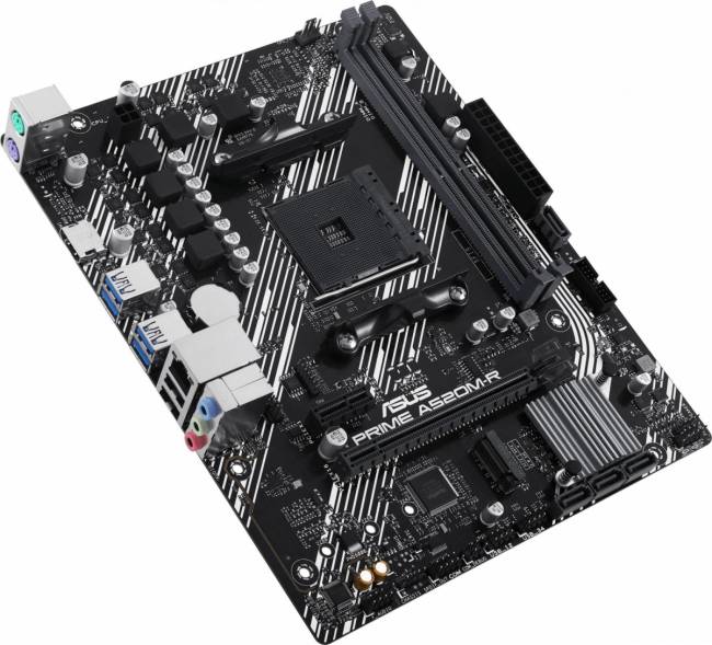 Материнская плата ASUS PRIME A520M-R — для бизнеса и офиса Материнская плата ASUS PRIME A520M-R — для бизнеса и офиса