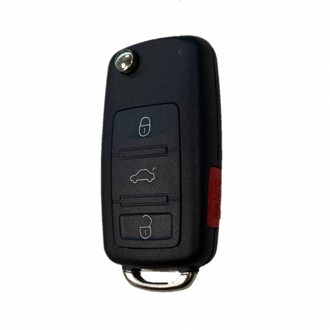Ключ выкидной VOLKSWAGEN Touareg/Phaeton 2003-2009, ID46 ID46 433 MHz FSK HU66 с Keyless — для бизнеса и офиса