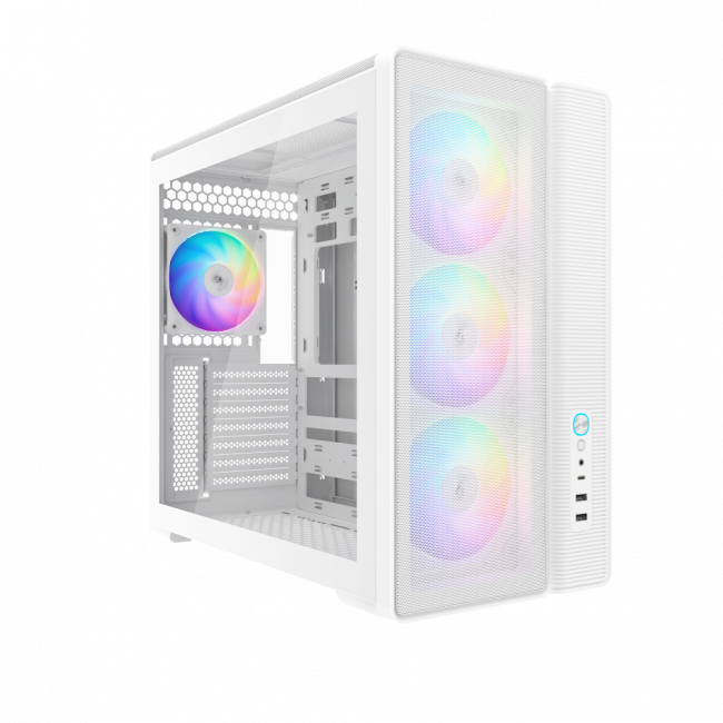 Корпус ПК без блока питания SAMA S50-WHAGA4X1-GL — для бизнеса и офиса