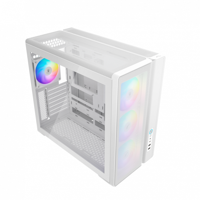 Корпус ПК без блока питания SAMA S50-WHAGA4X1-GL — для бизнеса и офиса