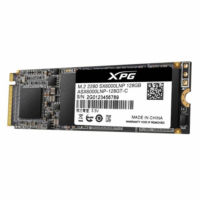 Твердотельный накопитель XPG SX6000 Lite ASX6000LNP-128GT-C — для бизнеса и офиса Твердотельный накопитель XPG SX6000 Lite ASX6000LNP-128GT-C — для бизнеса и офиса
