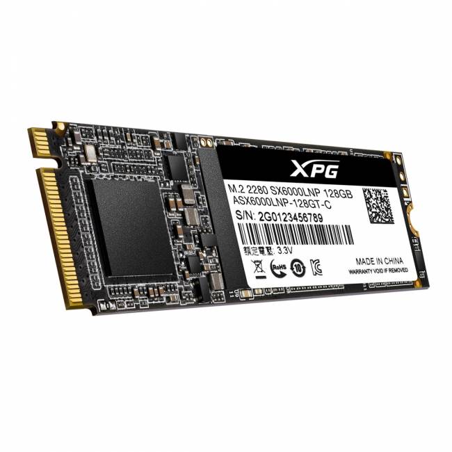 Твердотельный накопитель XPG SX6000 Lite ASX6000LNP-128GT-C — для бизнеса и офиса Твердотельный накопитель XPG SX6000 Lite ASX6000LNP-128GT-C — для бизнеса и офиса