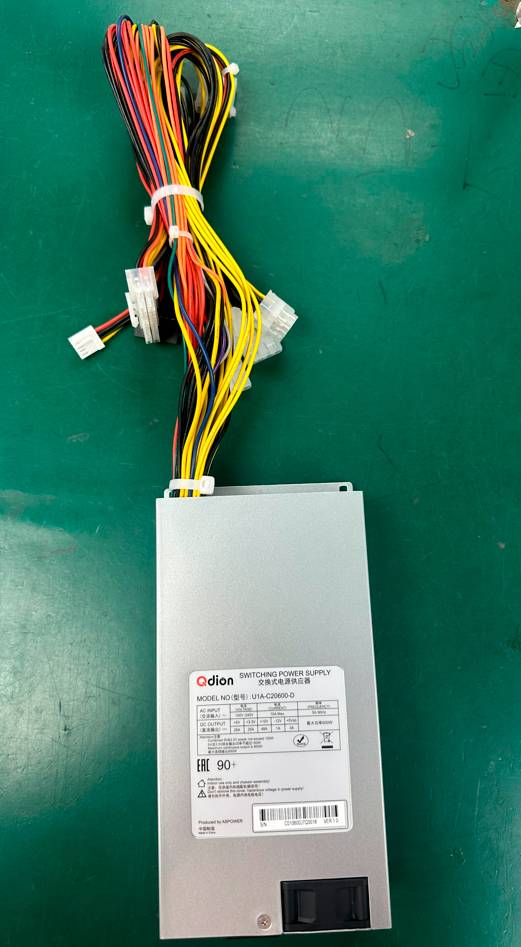 Серверный блок питания Qdion Model PSR1-0600-C — для бизнеса и офиса Серверный блок питания Qdion Model PSR1-0600-C — для бизнеса и офиса
