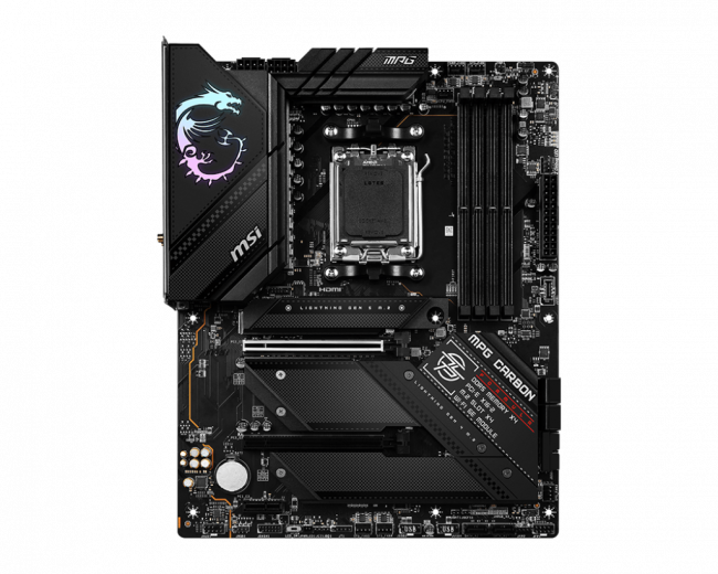 Материнская плата MSI MPG B650 CARBON WIFI — для бизнеса и офиса Материнская плата MSI MPG B650 CARBON WIFI — для бизнеса и офиса