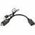 Кабель-переходник HDMI(M) +USB---> DP(F) 0.15m  4K*60Hz VCOM<CG599E> Кабель-переходник VCOM USB Type-A M+HDMI M/DisplayPort F (CG599E-0.15M) — для бизнеса и офиса