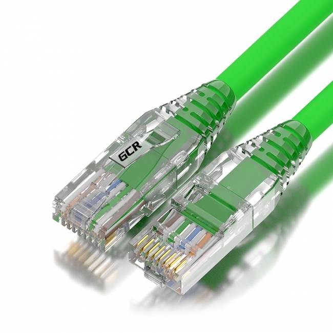 GCR Патч-корд 0.5m LSZH UTP кат.5e, зеленый, коннектор ABS, 24 AWG, ethernet high speed 1 Гбит/с, RJ45, T568B, GCR-52620 Greenconnect RJ45(m) - RJ45(m) Cat. 5e UTP 0.5м зеленый — для бизнеса и офиса GCR Патч-корд 0.5m LSZH UTP кат.5e, зеленый, коннектор ABS, 24 AWG, ethernet high speed 1 Гбит/с, RJ45, T568B, GCR-52620 Greenconnect RJ45(m) - RJ45(m) Cat. 5e UTP 0.5м зеленый — для бизнеса и офиса