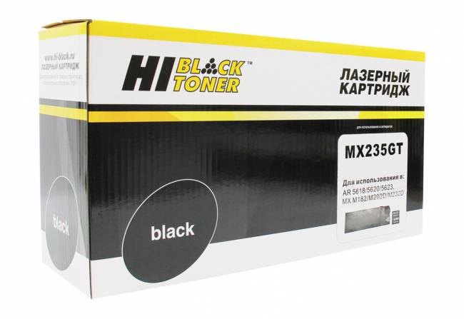 Тонер-картридж Hi-Black (HB-MX235GT) для Sharp AR-5618/D/N/5620D/N/5623D/N, 16K — для бизнеса и офиса Тонер-картридж Hi-Black (HB-MX235GT) для Sharp AR-5618/D/N/5620D/N/5623D/N, 16K — для бизнеса и офиса
