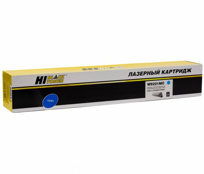 Тонер-картридж Hi-Black (HB-W9221MC) для HP CLJ E78223/E78228, C, 20K — для бизнеса и офиса Тонер-картридж Hi-Black (HB-W9221MC) для HP CLJ E78223/E78228, C, 20K — для бизнеса и офиса
