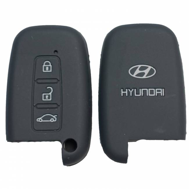 Чехол силиконовый смарт ключа HYUNDAI 3 кнопки (с лого) — для бизнеса и офиса Чехол силиконовый смарт ключа HYUNDAI 3 кнопки (с лого) — для бизнеса и офиса