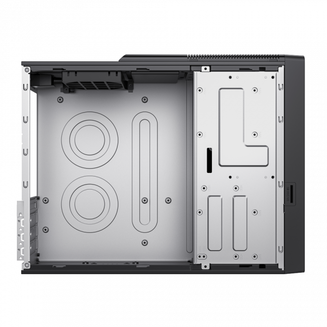 Корпус с блоком питания 400Вт. Foxline FL-418-SFX400A-U32C — для бизнеса и офиса