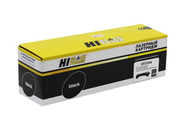 Тонер-картридж Hi-Black (HB-CF233A) для HP LJ Ultra M106/MFP M134, 2,3K — для бизнеса и офиса Тонер-картридж Hi-Black (HB-CF233A) для HP LJ Ultra M106/MFP M134, 2,3K — для бизнеса и офиса