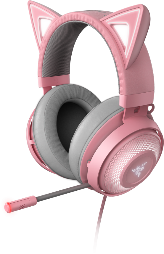 Гарнитура Razer Kraken Kitty Ed. - Quartz Razer Kraken Kitty — для бизнеса и офиса Гарнитура Razer Kraken Kitty Ed. - Quartz Razer Kraken Kitty — для бизнеса и офиса