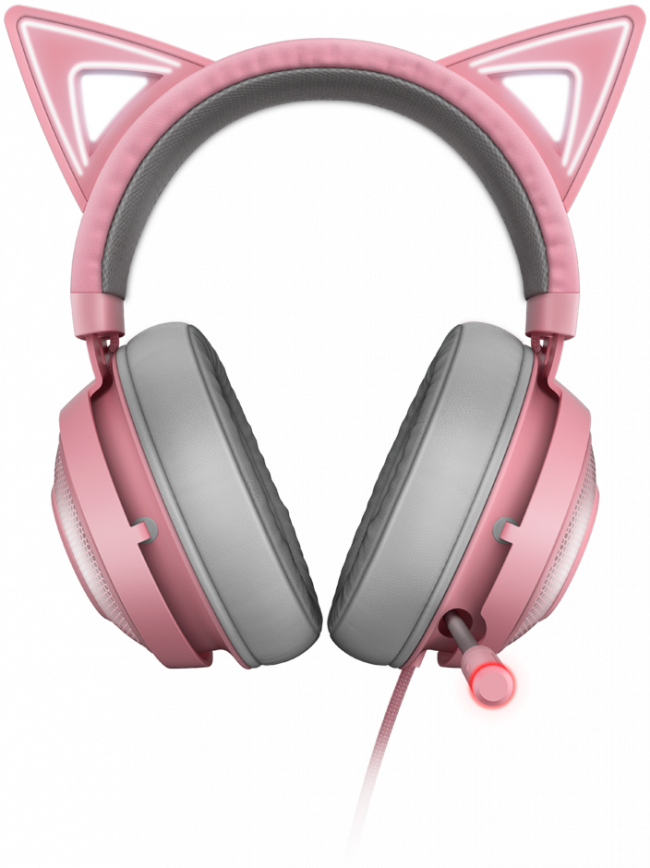 Гарнитура Razer Kraken Kitty Ed. - Quartz Razer Kraken Kitty — для бизнеса и офиса Гарнитура Razer Kraken Kitty Ed. - Quartz Razer Kraken Kitty — для бизнеса и офиса