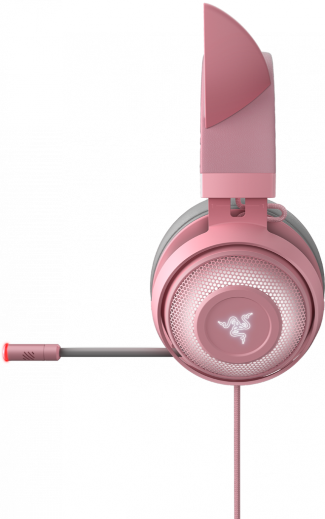 Гарнитура Razer Kraken Kitty Ed. - Quartz Razer Kraken Kitty — для бизнеса и офиса Гарнитура Razer Kraken Kitty Ed. - Quartz Razer Kraken Kitty — для бизнеса и офиса