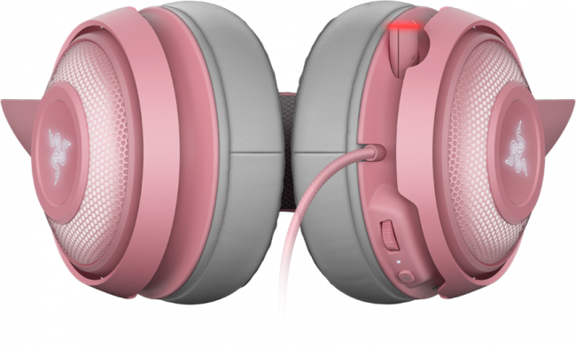 Гарнитура Razer Kraken Kitty Ed. - Quartz Razer Kraken Kitty — для бизнеса и офиса Гарнитура Razer Kraken Kitty Ed. - Quartz Razer Kraken Kitty — для бизнеса и офиса