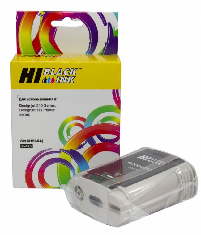 Картридж Hi-Black (HB-CH565A) для HP DJ 510, №82, Bk — для бизнеса и офиса Картридж Hi-Black (HB-CH565A) для HP DJ 510, №82, Bk — для бизнеса и офиса