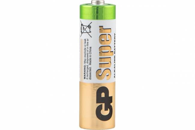 Алкалиновые батарейки GP Super Alkaline 15А АA - 2 шт. на блистере GP Super Alkaline 15А АA (4891199000027) — для бизнеса и офиса Алкалиновые батарейки GP Super Alkaline 15А АA - 2 шт. на блистере GP Super Alkaline 15А АA (4891199000027) — для бизнеса и офиса