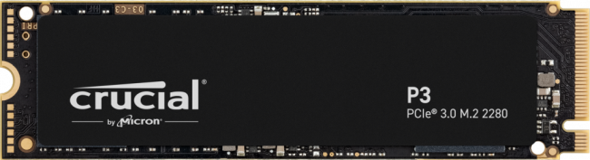 Твердотельный накопитель Crucial CT4000P3SSD8 — для бизнеса и офиса Твердотельный накопитель Crucial CT4000P3SSD8 — для бизнеса и офиса
