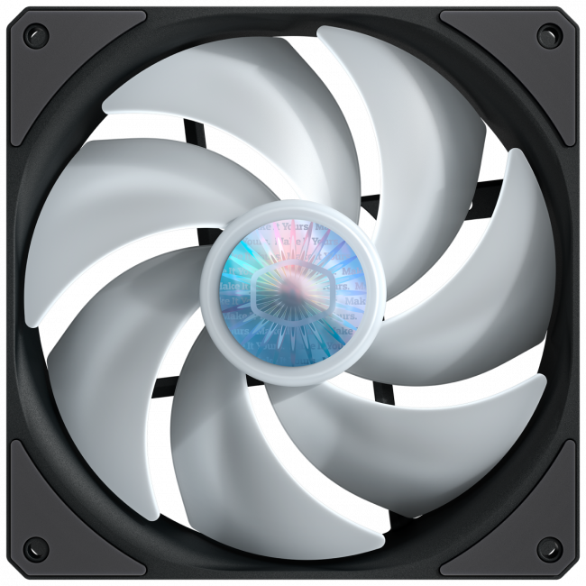 Кулер для корпуса 1 Ватт Cooler Master SickleFlow 140 ARGB — для бизнеса и офиса Кулер для корпуса 1 Ватт Cooler Master SickleFlow 140 ARGB — для бизнеса и офиса