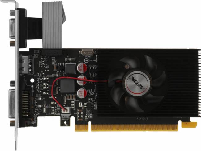 Видеокарта AFOX CORPORATION AF730-4096D3L6 — для бизнеса и офиса Видеокарта AFOX CORPORATION AF730-4096D3L6 — для бизнеса и офиса