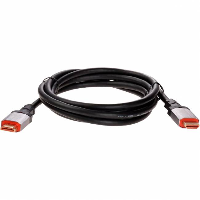 Кабель HDMI 19M/M,ver. 2.1, 8K@60 Hz 2m метал разъемы, Telecom <TCG365-2M> Telecom TCG365-2M — для бизнеса и офиса