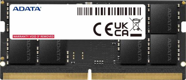 Память DDR5 32GB 4800MHz ADATA AD5S480032G-S — для бизнеса и офиса Память DDR5 32GB 4800MHz ADATA AD5S480032G-S — для бизнеса и офиса