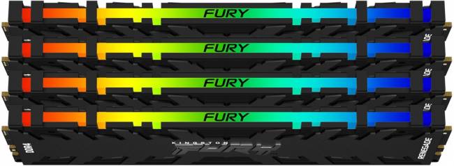 Память оперативная Kingston FURY Renegade RGB KF432C16RBAK4/32 — для бизнеса и офиса Память оперативная Kingston FURY Renegade RGB KF432C16RBAK4/32 — для бизнеса и офиса