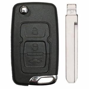 Корпус выкидного ключа GEELY 3 кнопки, лезвие № 57, без лого