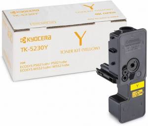 Тонер-картридж TK-5230Y Kyocera P5021/M5521 2,2К, (O), желтый