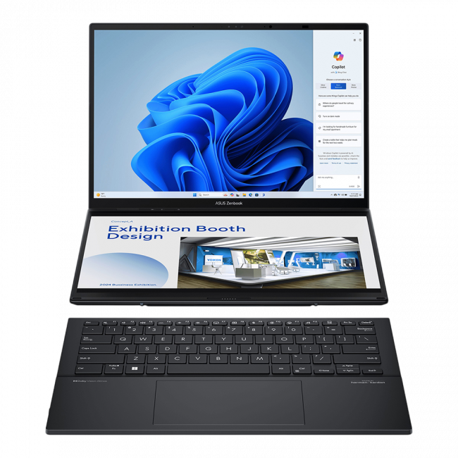Ноутбук ASUS UX8406CA-QL345X (90NB14X1-M00M30) — для бизнеса и офиса Ноутбук ASUS UX8406CA-QL345X (90NB14X1-M00M30) — для бизнеса и офиса
