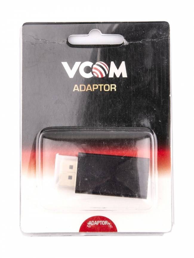 Переходник DP(M) --> HDMI(F), VCOM <CA331> VCOM DisplayPort (m) - HDMI (f) — для бизнеса и офиса