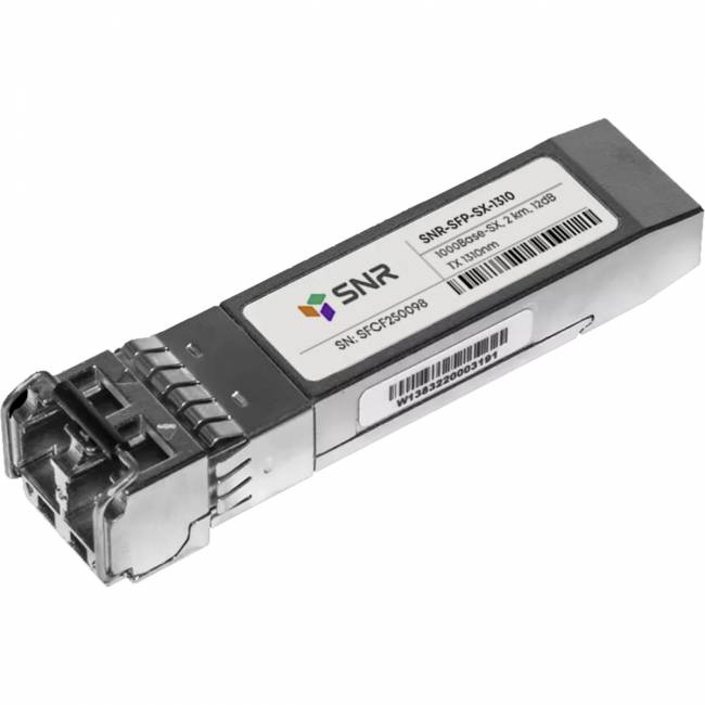 Модуль SNR SNR-SFP-SX-1310 — для бизнеса и офиса Модуль SNR SNR-SFP-SX-1310 — для бизнеса и офиса