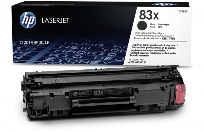 Тонер-картридж HP 83X Black Original LaserJet Toner Cartridge (CF283X) — для бизнеса и офиса