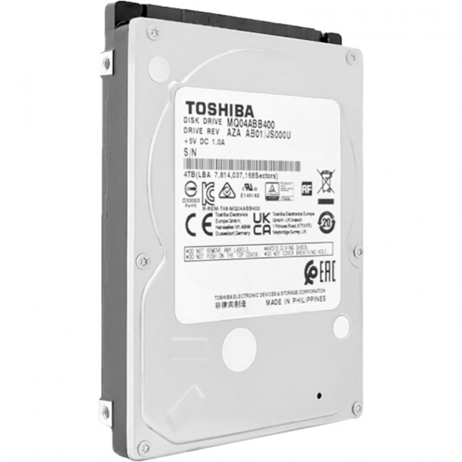 Жесткий диск Toshiba MQ04ABB400 — для бизнеса и офиса