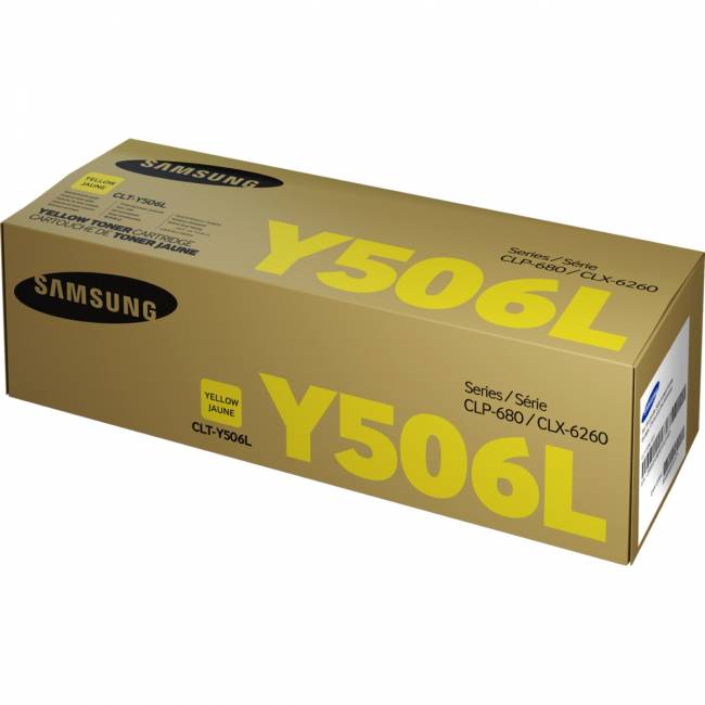 Тонер-картридж Samsung CLT-Y506L (SU517A) — для бизнеса и офиса Тонер-картридж Samsung CLT-Y506L (SU517A) — для бизнеса и офиса